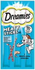Dreamies Dreamies mesne štapići losos - poslastica za mačke - 30 g