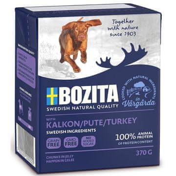 Bozita BOZITA Mokra hrana za pse Kockice u umaku puretina 370 g
