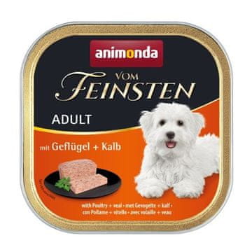 Animonda ANIMONDA Vom Feinsten Adult Perad i teletina - mokra hrana za pse - 150g