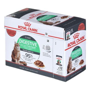 Royal Canin Royal Canin FHN Digest Sensitive w sosie - mokra hrana za odrasle mačke - 12x85g