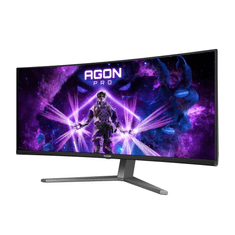 AOC Agon Pro AG346UCD gaming monitor, zakrivljeni, 86,4 cm (34&quot;), UWQHD, QD-OLED, 1800R, 175 Hz