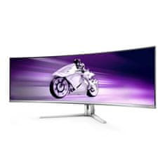 Philips Evnia 8000 49M2C8900L gaming monitor, zakrivljeni, 124 cm (48,9&quot;), QD-OLED, 144 Hz