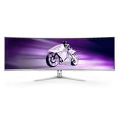 Philips Evnia 8000 49M2C8900L gaming monitor, zakrivljeni, 124 cm (48,9&quot;), QD-OLED, 144 Hz