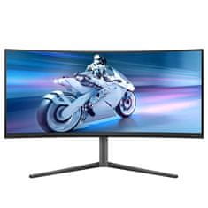 Evnia 6000 34M2C6500 gaming monitor, zakrivljeni, 86,4 cm (34"), UWQHD, QD-OLED, 1800R, 175Hz