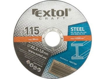 Extol Craft Diskovi za rezanje metala (106902) 5ks, 125x1,0x22,2mm