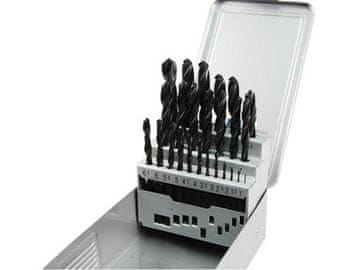 Extol Premium svrdla za metal (8801192) in metal box, set of 25, ?1-13mm, 0.5mm each, HSS