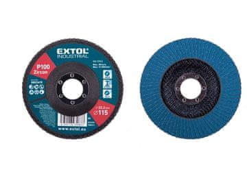 Extol Premium Lamelni disk (8803410) oblique zircon, P100, 115mm, ZIRKON