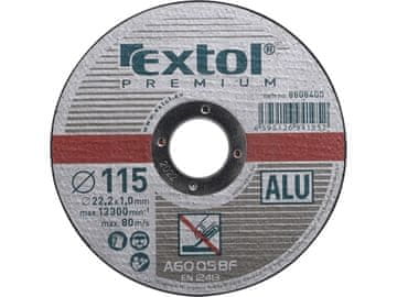 Extol Premium Aluminijski disk za rezanje (8808400) cutting disc for aluminum, 115x1.0x22.2mm
