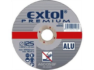 Extol Premium Aluminijski disk za rezanje (8808402) cutting disc for aluminum, 125x1.0x22.2mm