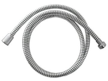 Viking Crijevo za tuširanje (630229) shower hose, black/silver PVC, 150cm, rotating, PVC