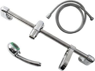 BALLETTO Set za tuširanje (830305) large shower set, 3-function head, shower holder, 150cm hose, soap holder, 54cm bar