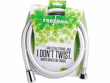 Freshhh Crijevo za tuširanje (830248) shower hose, silver, 150cm, PVC