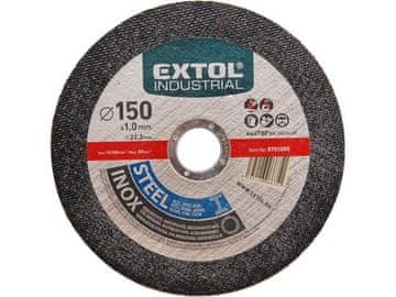 Extol Industrial Rezna ploča za čelik/nehrđajući čelik (8701019) 230x1.6x22.2mm