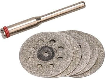 Extol Craft Dijamantne oštrice (73421) for straight grinder, set of 6 pcs, shank diameter 3.2mm