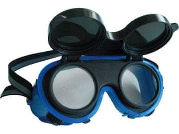 Ostatní Zaštitne naočale za zavarivanje Welding goggles, flip-up circular lenses, class F (9734)