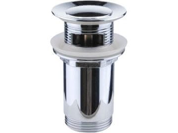BALLETTO Odvod sudopera (81097) Click–Clack washbasin drain, double, chrome