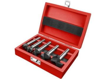 Extol Premium Kukovniki (8802030) for wood, set of 5 with SK blades, diameters 10-20-25-30-35mm, shank 8-10mm