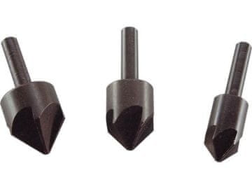 Extol Craft Upuštači za bušilice (930040) 90° countersinks for drills, set of 3, ?12-16-19mm