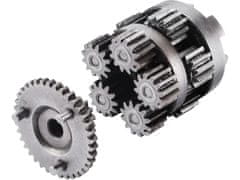 Extol Industrial Aku odvijač (8791110T) bežična udarna bušilica/odvijač, 18V Li-ion, 4-polni motor, 2000mAh, bez baterije i punjača