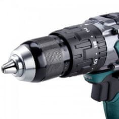 Extol Industrial Akumulatorska bušilica/odvijač (8791110T) s udarnim naponom, 18V Li-ion, 4-polni motor, 2000mAh, bez baterije i punjača