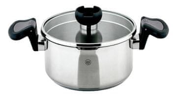 CS Solingen Lonac CS-060541 with strainer lid stainless steel Aron 16 cm