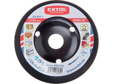 Extol Premium Disk za rezanje drva (8803705) 125x3x22.2mm, coarse cut