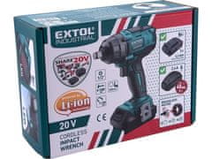 Extol Industrial Bežični udarni odvijač (8791810) 1/2“ SHARE20V, 250Nm, BEZ ČETKICA, 20V Li-ion, 2000mAh