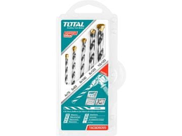 Total svrdla za beton TACSD5055 concrete drill bits set of 5
