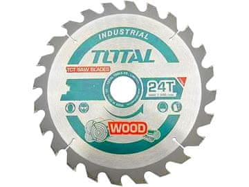 Total Oštrica pile TAC232241 Saw blade, 140mm, 24T, industrial, O 140x20mm, 24T
