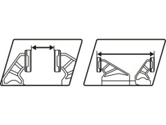 Total Stezaljka za brzo otpuštanje THT1340603 Stezaljka za brzo otpuštanje