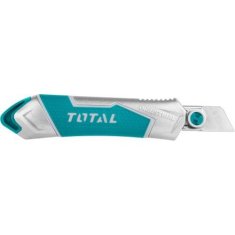 Total Nož za odlomljivanje TG5121806 metalni nož na lomljenje s metalnim pojačanjem, 18 mm, 6 komada oštrica, SK5