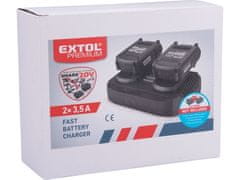 Extol Premium Punjač (8891894) SHARE20V, 2x3.5A