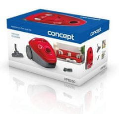 Concept Usisavač s vrećicom za pod VP8350 Bello red