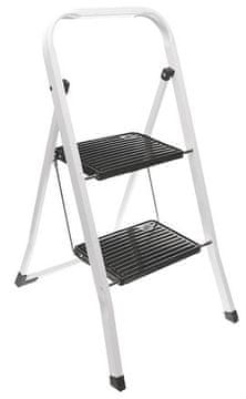 HOMESTYLING Koraci KO-C80001220 Steel steps 2 steps white / black
