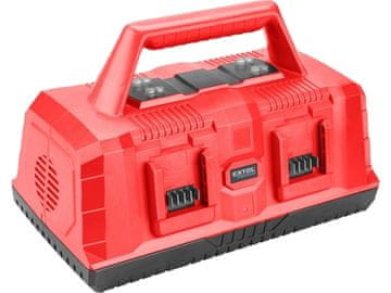 Extol Premium Punjač (8891895) for 4 batteries SHARE20V, 2+2, 3.5A