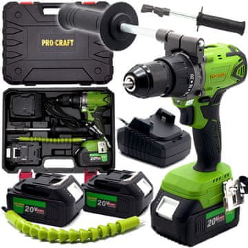 Procraft Akumulatorska bušilica/odvijač PA18BL