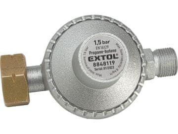 Extol Premium Regulator tlaka za propan-butan plamenike 8848119, 1.5bar, outlet thread G3/8"L