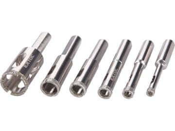 Extol Premium Zaobljene krunice 8801975 diamond for glass and ceramics set of 6, O 6-8-10-12-14-20mm