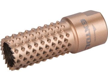 Extol Premium Rašpa 8803693 rotary-cylindrical with front teeth, O20mm, thread M14