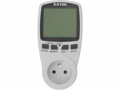Extol Premium Mjerač potrošnje električne energije 8831260 - wattmetr, kW, kWh, V, A, Hz