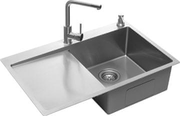 Concept Sudoper od nehrđajućeg čelika s ocijedačem NANO coat right DNN1045ssr