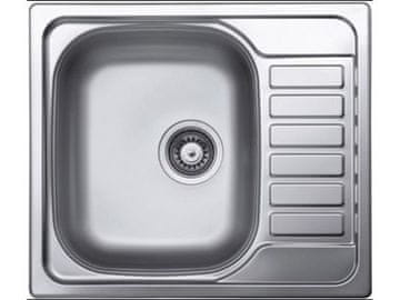 Elleci Kuhinjski sudoper od nehrđajućeg čelika s odvodom SPECIAL 125 SX INOX right