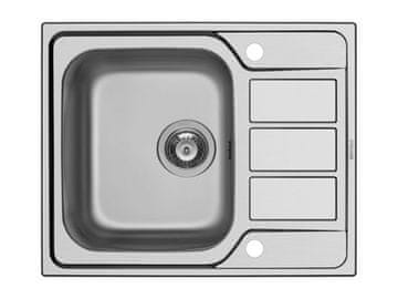 PYRAMIS Kuhinjski sudoper od nehrđajućeg čelika ATHENA 62x50 1B 1D