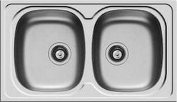 PYRAMIS Kuhinjski sudoper od nehrđajućeg čelika SPARTA (86x50) 2B (100133001)