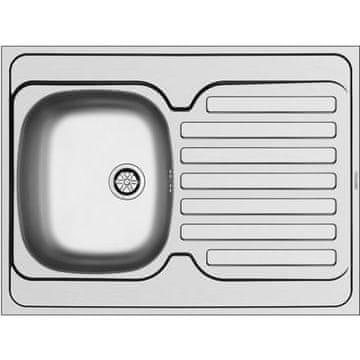 PYRAMIS Kuhinjski sudoper od nehrđajućeg čelika INTERNATIONAL (80x60) 1B 1D (100106903)