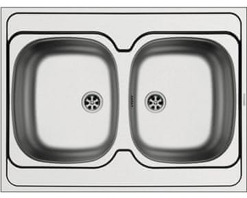 PYRAMIS Kuhinjski sudoper od nehrđajućeg čelika INTERNATIONAL (80x60) 2B (100103501)