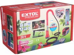 Extol Premium Pumpa bubnja 8891931 SHARE20V, without battery and charger