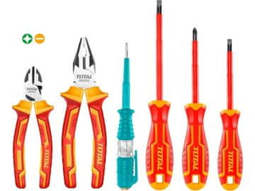 Total Alati za električara THKIST3062, 6ks, industrial