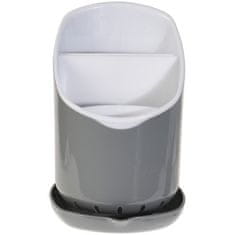 EXCELLENT Cjedilo za pribor za jelo KO-010000430 seda 12 x 11 cm siva