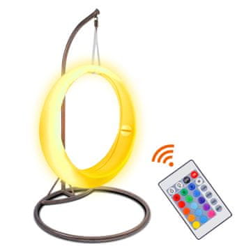 Aga Svjetleća viseća stolica RGB DS541